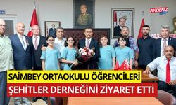 OSMANİYE SAİMBEY ORTAOKULU ÖĞRENCİLERİNDEN ANLAMLI ZİYARET