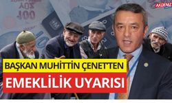 SAĞLIK-SEN OSMANİYE ŞUBE BAŞKANI MUHİTTİN ÇENET’TEN EMEKLİLİK UYARISI