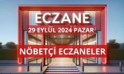 OSMANİYE’DE 29 EYLÜL 2024 PAZAR GÜNÜ NÖBETÇİ ECZANELER