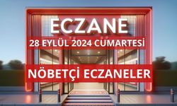 OSMANİYE’DE 28 EYLÜL 2024 CUMARTESİ GÜNÜ NÖBETÇİ ECZANELER