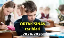 Ortak sınav tarihleri 1. Dönem 2024 tarihleri ne zaman?