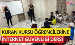 TOPRAKKALE’DE KURAN KURSU ÖĞRENCİLERİNE GÜVENLİ İNTERNET EĞİTİMİ