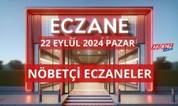 OSMANİYE’DE 22 EYLÜL 2024 PAZAR GÜNÜ NÖBETÇİ ECZANELER