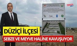 OSMANİYE'NİN DÜZİÇİ İLÇESİNDE MEYVE VE SEBZA HALİ YAPILIYOR