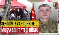 Şehidimiz var Türkiye… Muş’a Şehit Ateşi Düştü