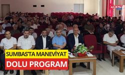 SUMBAS'TA CAMİLE VE DİN GÖREVLİLERİ HAFTASI PROGRAMI YAPILDI