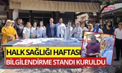 OSMANİYE'DE HALK SAĞLIĞI BİLGİLENDİRME STANDI AÇILDI