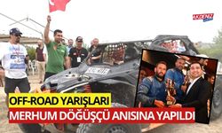 OSMANİYE'DE OFF-ROAD YARIŞLARI MERHUM MEHMET DÖĞÜŞÇÜ ANISINA YAPILDI