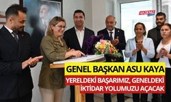 CHP KADIN KOLLARI GENEL BAŞKANI KAYA, BAŞKAN OLCAR'I ZİYARET ETTİ