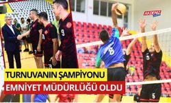 OSMANİYE'DE TURNUVANIN ŞAMPİYONU EMNİYET OLDU