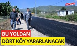 OSMANİYE'DEKİ BU YOLDAN DÖRT KÖY YARARLANACAK