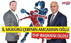 OSMANİYE İL MÜDÜRÜ ÇEBİ’NİN AMCASININ OĞLU THF BAŞKANI OLDU