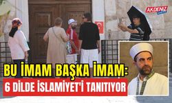 Bu imam başka imam: 6 dilde İslamiyet'i tanıtıyor