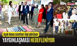 OSMANİYE'DE AÇIK HAVA SINIFLARI İLGİ GÖRÜYOR