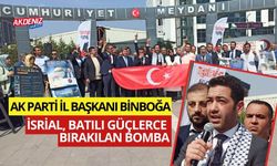 OSMANİYE’DE AK PARTİ’DEN FİLİSTİN’E DESTEK