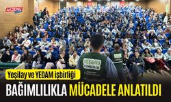 OSMANİYE'DE GENÇLERE BAĞIMLILIKLA MÜCADELE ANLATILDI