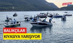 Antalya'da Balıkçılar kıyasıya yarışıyor