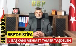 OSMANİYE BBP İL BAŞKANI MEHMET TAMER TAŞDELEN İSTİFA ETTİ