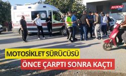 DÜZİÇİ'NDE BİR MOTOSİKLETLİ, İLKOKUL ÖĞRENCİSİNE ÇARPTİ VE KAÇTI