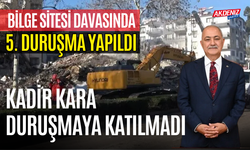 BİLGE SİTESİ DAVASINDA 5.DURUŞMA YAPILDI, KADİR KARA MAHKEMEYE GELMEDİ…