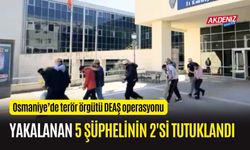 OSMANİYE'DE TERÖR OPERASYONU: 5 ŞÜPHELİ YAKALANDI