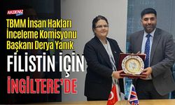 OSMANİYE MİLLETVEKİLİ DERYA YANIK, FİLİSTİN İÇİN İNGİLTERE'DE