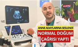 OSMANİYE'DE DOKTOR CANBERK USTA, ANNE ADAYLARINA NORMAL DOĞUM ÇAĞRISI YAPTI