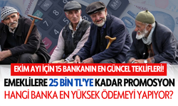 Emeklilere 25 Bin TL'ye Kadar Promosyon: Hangi Banka En Yüksek Ödemeyi Yapıyor?