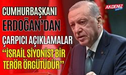 Cumhurbaşkanı Recep Tayyip Erdoğan İsrail'le ilgili açıklamalarda bulundu