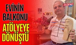 OSMANİYE'DE BALKON ATÖLYESİNDEKİ SANAT HİKAYESİ