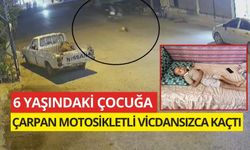 Hatay'da 6 Yaşındaki Çocuğa Çarpan Motosikletli Kaçtı!