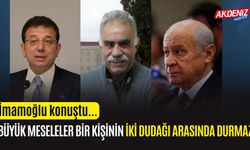 Ekrem İmamoğlu'dan, Bahçeli'ye Öcalan yanıtı!