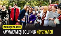 OSMANİYE'DE KADIN BULUŞMALARI DEVAM EDİYOR