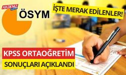 KPSS Ortaöğretim Sonuçları Açıklandı: KPSS SONUÇ EKRANI, KPSS Sorgulama ekranı, Adaylar Tercihlerini Nasıl Yapacak?