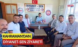 OSMANİYE MEMUR-SEN BAŞAKANI KAHRAMAN'DAN DİYANET-SEN ZİYARETİ