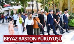 OSMANİYE'DE BEYAZ BASTON YÜRÜYÜŞÜ YAPILDI