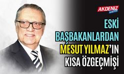 Eski Başbakanlardan Mesut Yılmaz’ın kısa özgeçmişi