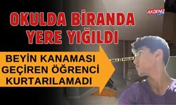 OSMANİYE'DE ARKADAŞLARININ GÖZÜ ÖNÜNDE YERE YIĞILDI, KURTARILAMADI