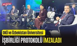 OKÜ VE ÖZBEKİSTAN ÜNİVERSİTESİ İŞBİRLİĞİ PROTOKOLÜ İMZALADI