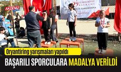 OSMANİYE'DE ORYANTİRİNG YARIŞINA 283 SPORCU KATILDI