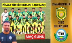 Ziraat Türkiye Kupası: Osmaniyespor FK - Serik Belediyespor maçı saat kaçta? Hangi kanalda?