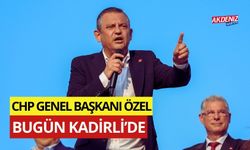 OSMANİYE CHP GENEL BAŞKANI ÖZEL'İ AĞIRLIYOR