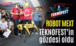 Robot Mext, Adana TEKNOFEST’in gözdesi oldu