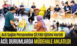 OSMANİYE'DE AMBULANS PERSONELİNE YAŞAM DESTEĞİ EĞİTİMİ VERİLDİ