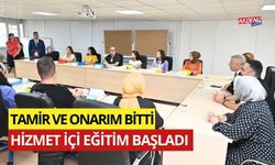 OSMANİYE'DE TADİLAT BİTTİ SAĞLIK TESİSİNE EĞİTİMLER BAŞLADI