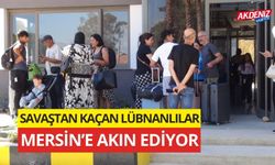 İsrail saldırılarından kaçan Lübnanlılar, gemilerle Mersine akın etti