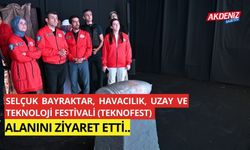 Selçuk Bayraktar, Havacılık, Uzay ve Teknoloji Festivali (TEKNOFEST) alanını ziyaret etti