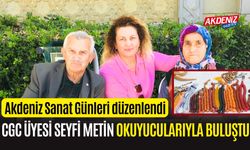 OSMANİYELİ ŞAİR, AKDENİZ SANAT GÜNLERİNDE OKUYUCULARIYLA BULUŞTU