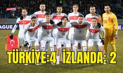 A MİLLİ TAKIM, İZLANDAYI DEPLASMANDA 4-2 YENDİ