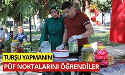 OSMANİYELİ KADINLAR, TURŞU KURMANIN PÜF NOKTALARINI ÖĞRENDİ